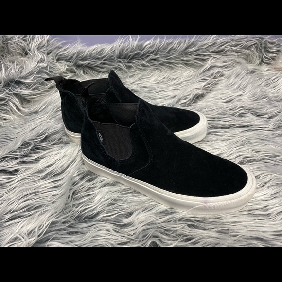 vans high top slip ons